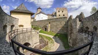 Zamek Lubowna Słowacja